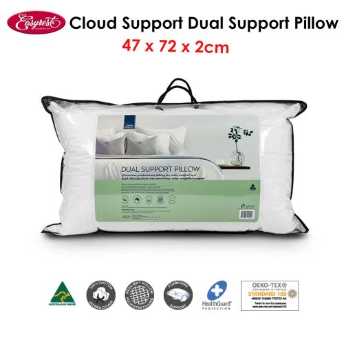 Cloud Support Dual Support Pillow 47 x 72 x 2 cm by Easyrest