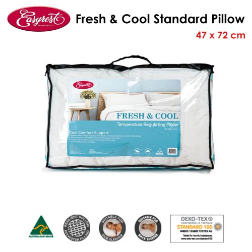 Fresh and Cool Standard Pillow 47 x 72 cm by Easyrest