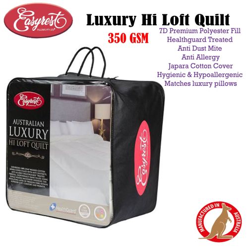 350GSM Luxury Hi Loft Quilt by Easyrest