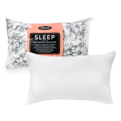 Sleep Dual Support Firm Standard Pillow Suits Side Sleeper by Easyrest