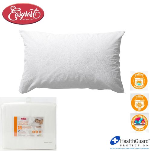 Cotton Terry Waterproof Standard Pillow Protector by Easyrest