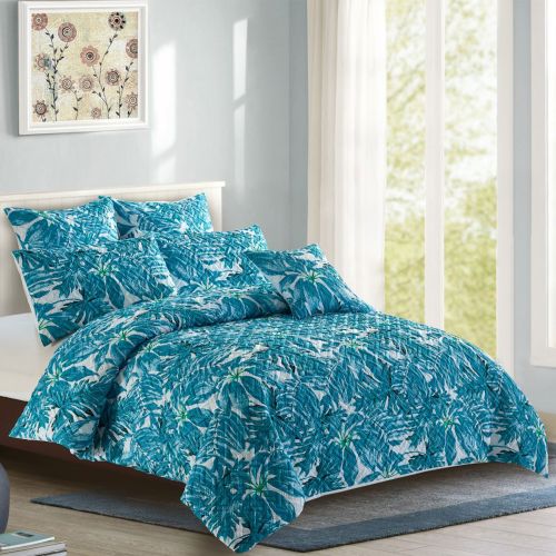 Eden Lightly Quilted Quilt Cover Set by Georges Fine Linens