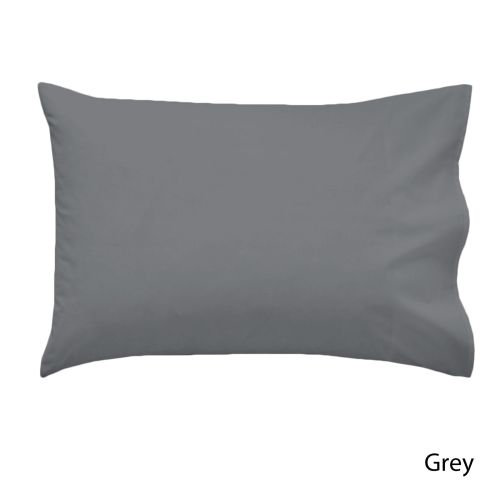 Polyester Cotton Queen Pillowcase 53 x 78 cm by Essentially Home Living
