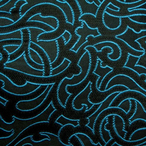 Eleganza Blue Jacquard Quilt Cover Set Double by Accessorize