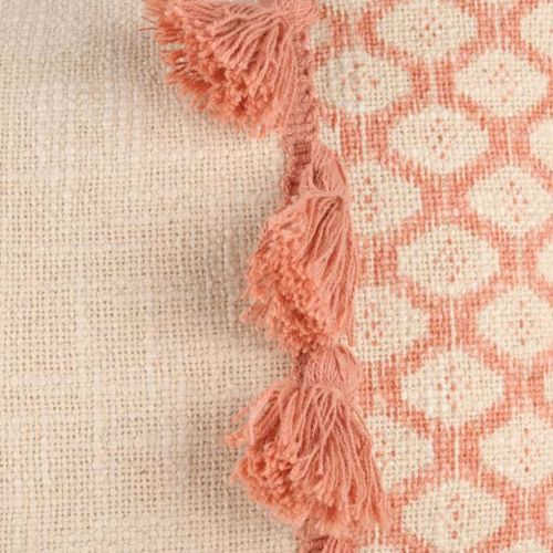 Eleni Pink Rectangular Filled Cushion 30cm x 50cm by Accessorize