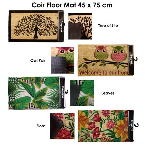 Coir Door Mat 45 x 75 cm