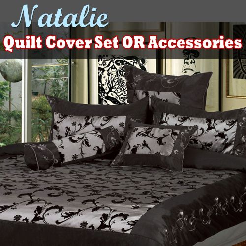 Natalie Quilt Cover Set or Accessories by Phase 2