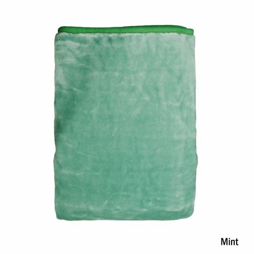 Extra Large Mink Throw Rug Blanket Bed Runner 150 x 200cm by IDC Homewares