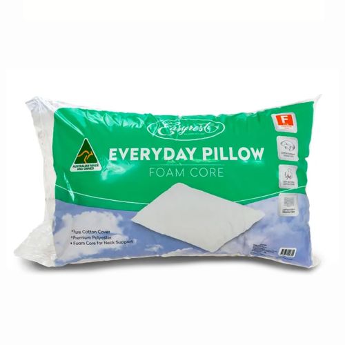 Foam Cored Queen Sized Pillow by Easyrest