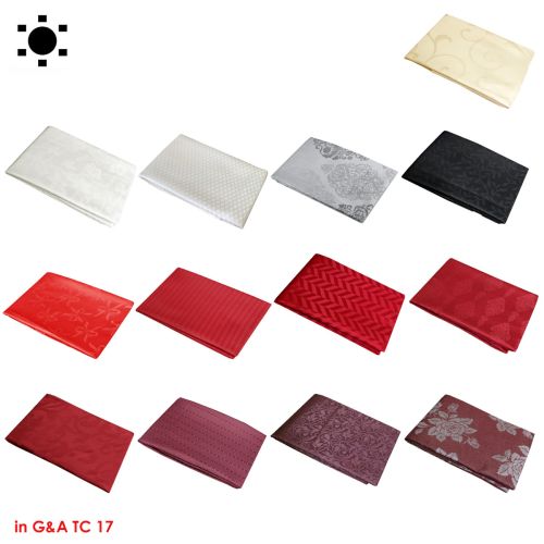 Assorted Jacquard Table Cloth 180cm Round