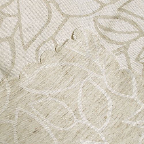 Reversible Textured Table Cloth Natural Leaf