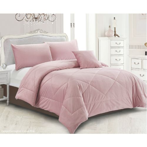 Carrington Pink Quilt/Bedding Set by Georges Fine Linens