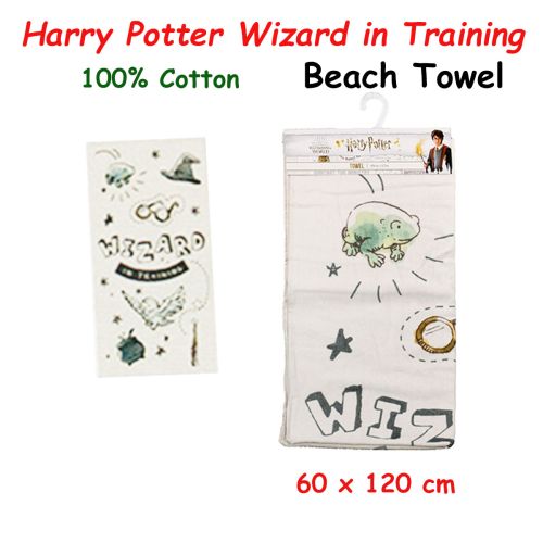 Harry Potter Wizard in Training Cotton Beach Licensed Towel 60 x 120 cm by Caprice