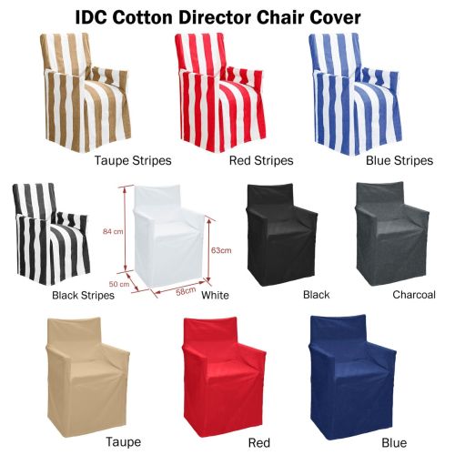 Cotton Director Chair Cover by IDC Homewares