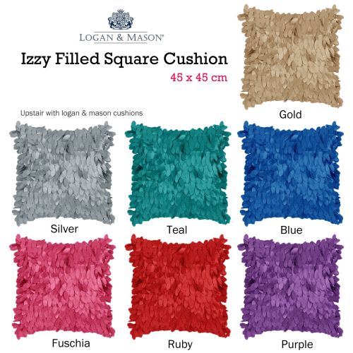 Izzy Filled Cushion by Logan and Mason Ultima