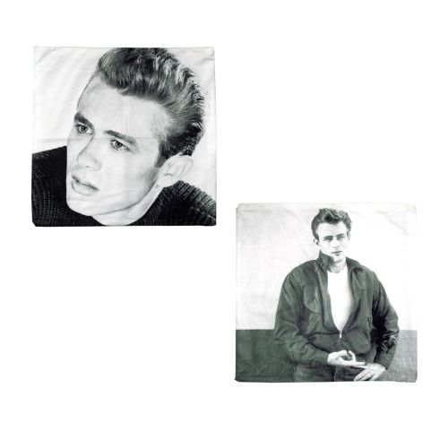 James Dean Retro Printed Square Cushion Cover 43 x 43 cm