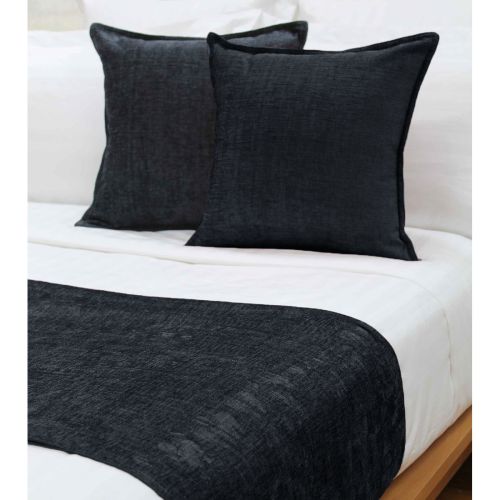Parker Charcoal Bed Runner by Jason