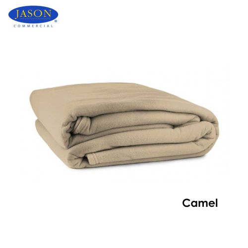 Polar Fleece Blanket Camel by Jason