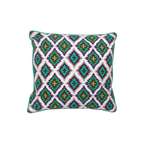 Clerra Purple Filled Cushion 43 x 43 cm by J.elliot