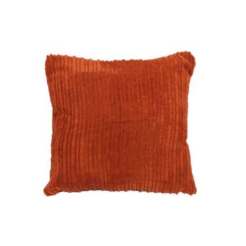 Corduroy Pumpkin Filled Cushion 43 x 43 cm
