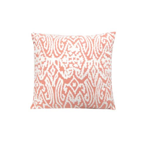 Grace Coral Applique Filled Cushion 43 x 43 cm by J.elliot