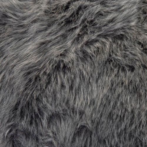 Grey sale faux fur