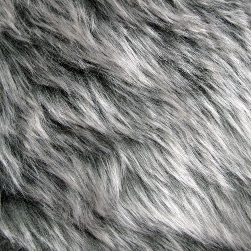 Grey fur discount