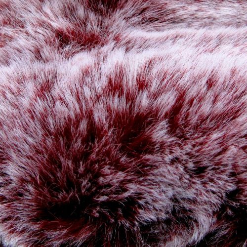 Luxury Faux Fur Throw Rug Red Fox 125 x 150 cm by J.elliot
