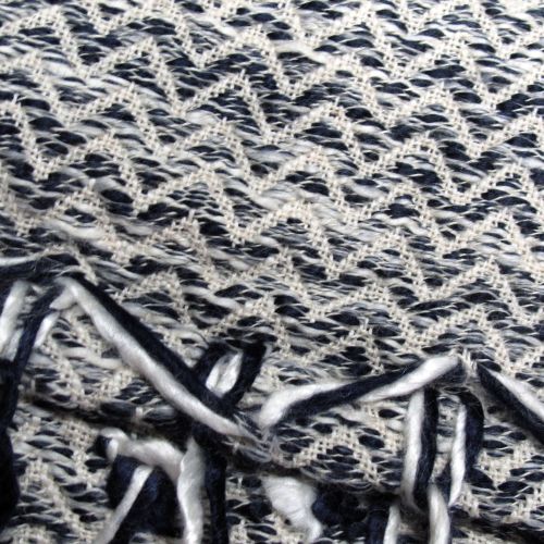 Kili Cotton Acrylic Woven Throw Rug 125 x 150 cm by J.elliot