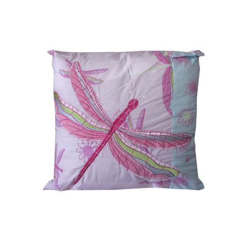 Dragonflies Embroidered Cushion 40 x 40 cm by Jiggle and Giggle