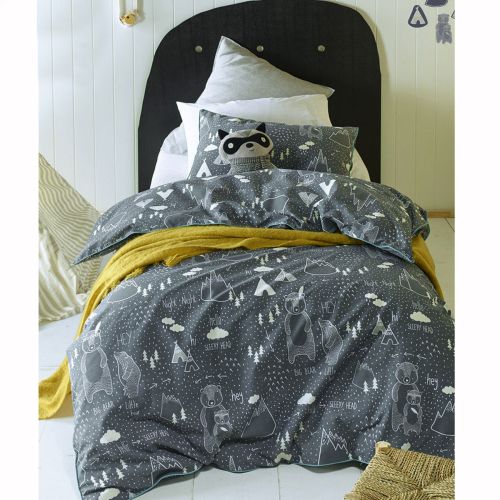 In The Woods Quilt Cover Set by Jiggle & Giggle