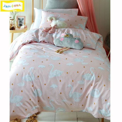 Swan Princess Quilt Cover Set by Jiggle & Giggle