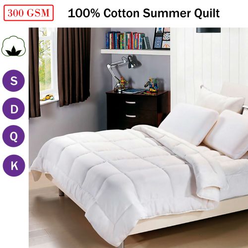 300GSM 100% Cotton Summer Quilt