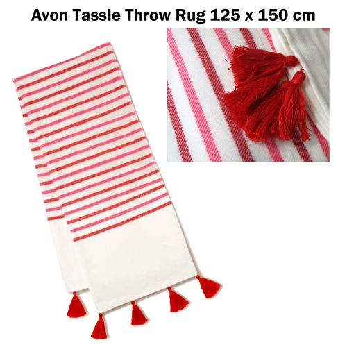 Avon Tassel Throw Rug
