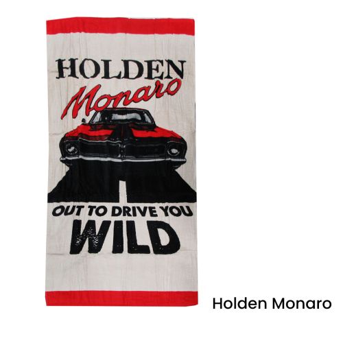 Holden Monaro Cars Printed 100% Cotton Beach Towel 75 x 150 cm