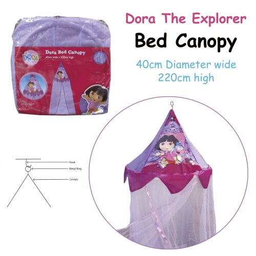 Dora The Explorer Bed Canopy 40cm Wide 220cm High