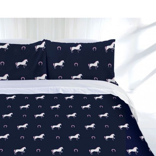 Horse Shoe Quilt Cover Set by Just Home