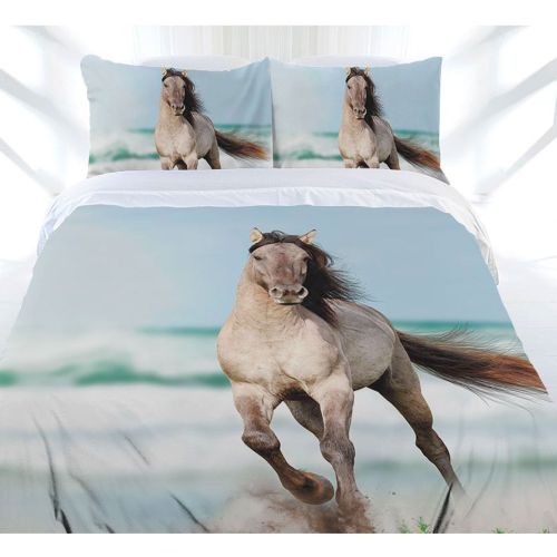 Wild Stallion Quilt Cover Set by Just Home