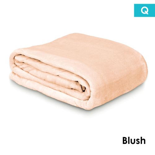 Kaya Plush Flannel Blanket Queen 250 x 228 cm by Apartmento