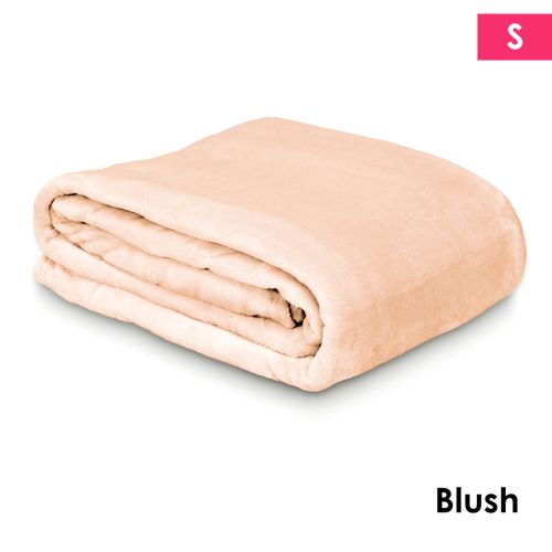 Kaya Plush Flannel Blanket Single 160 x 228 cm by Apartmento