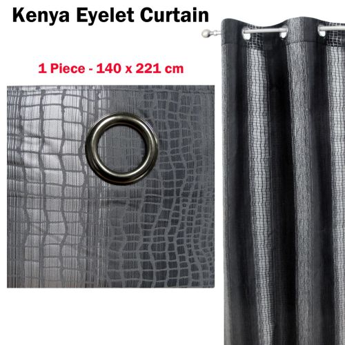 One Piece of Kenya Eyelet Unlined Curtain 140 x 213cm