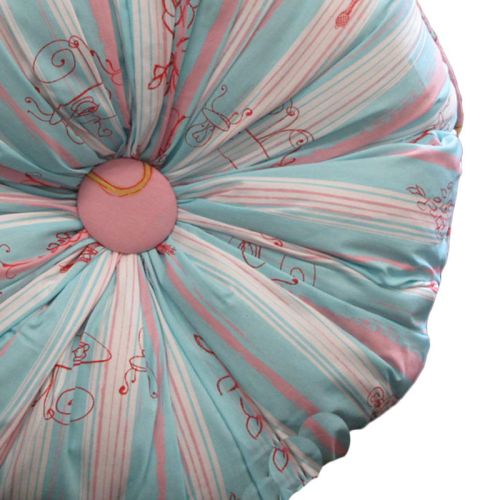 Born To Shop Filled Cushion 50 cm Round by Jiggle & Giggle