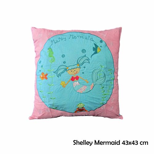 Shelley Mermaid 43x43 cm Square Cushion