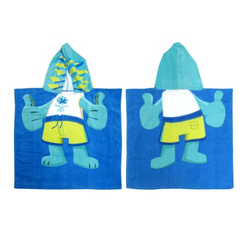 Licensed Gold Coast 2018 Borobi Kids Cotton Hooded Towel