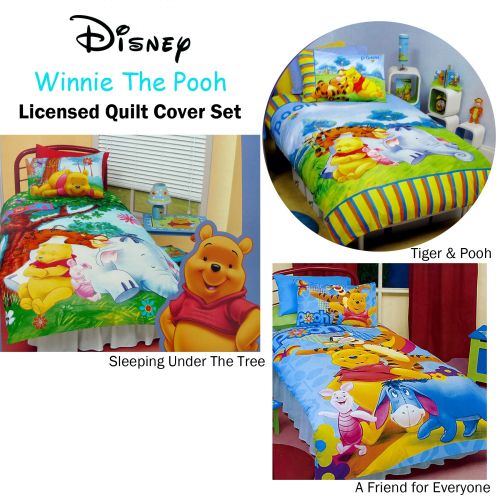 Winnie The Pooh Licensed Quilt Cover Set by Disney