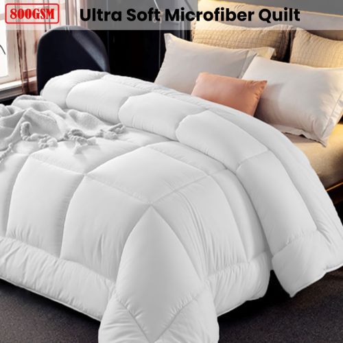 800GSM Ultra Soft Microfibre Quilt by Ramesses