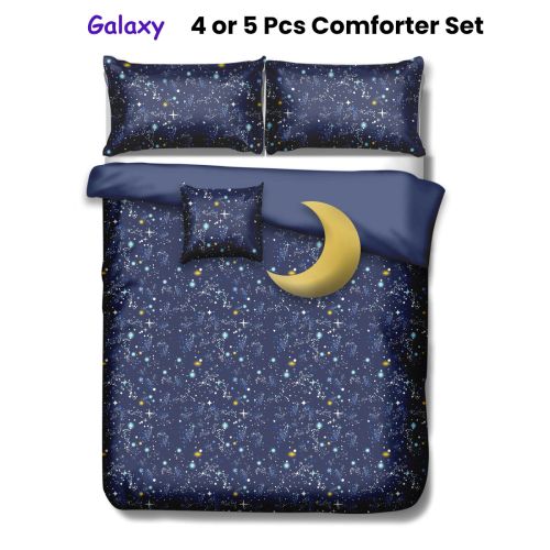 Galaxy Kids Advventure 4 or 5 Pcs Comforter Set by Ramesses