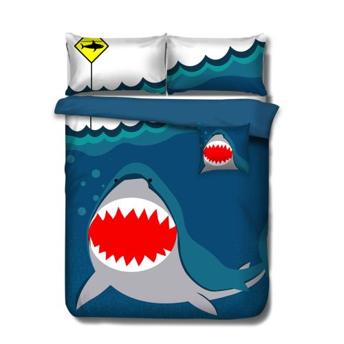 Navy Shark Kids Advventure 4 or 5 Pcs Comforter Set by Ramesses