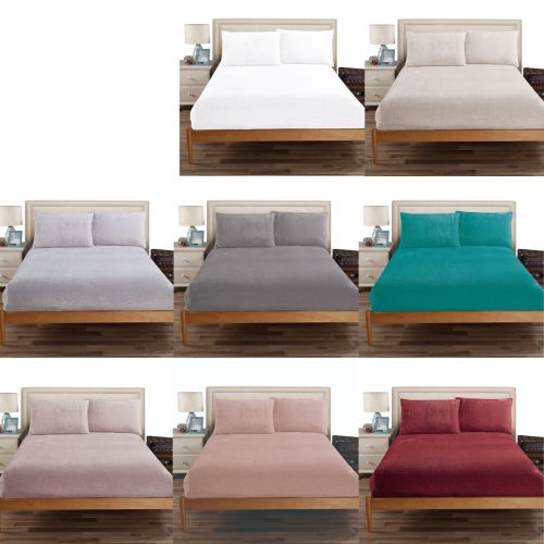 Super king fleece fitted sheet best sale