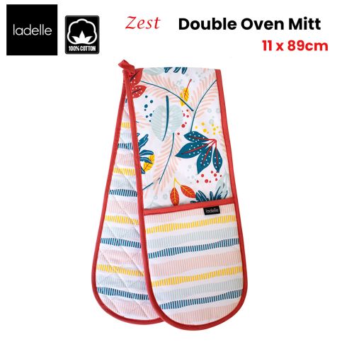 Zest Double Oven Mitt 17 x 89 cm by Ladelle